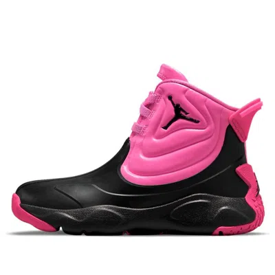 Air Jordan (ps)  Drip 23 Rain Boot 'pinksicle' In Black