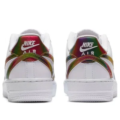 Nike (gs)  Air Force 1 Lv8 2 'misplaced Swooshes - White Multi'
