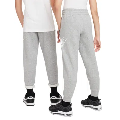 Nike (gs)  Club Fleece Joggers Sweatpants 'dark Grey' In Gray