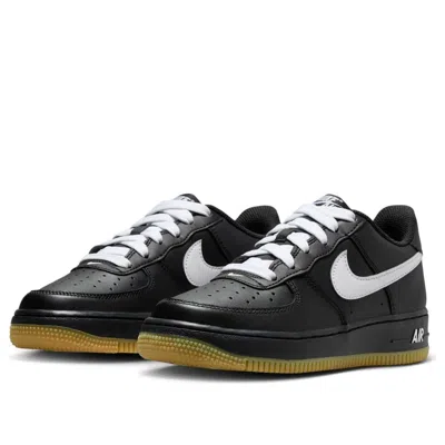 Nike (gs)  Air Force 1 Lv8 'black White Gum'