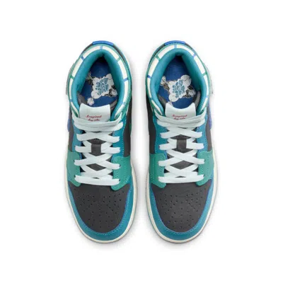 Air Jordan (gs)  1 Mid 'inspired By The Greatest Aquatone' In Multi