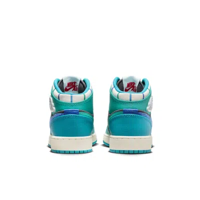 Air Jordan (gs)  1 Mid 'inspired By The Greatest Aquatone' In Multi