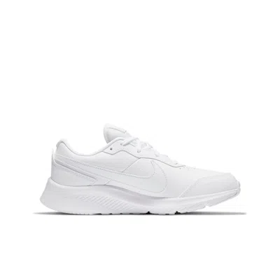 Nike (gs)  Varsity Leather 'triple White'