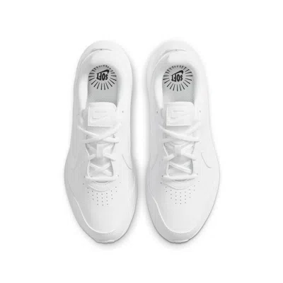 Nike (gs)  Varsity Leather 'triple White'