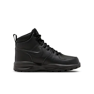 Nike (gs)  Manoa Leather 'triple Black'