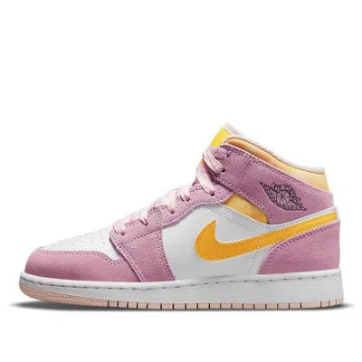 Air Jordan (gs)  1 Mid Se 'arctic Pink'
