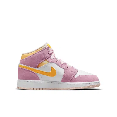 Air Jordan (gs)  1 Mid Se 'arctic Pink'