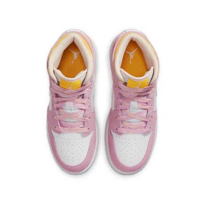 Air Jordan (gs)  1 Mid Se 'arctic Pink'