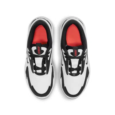 Nike (gs)  Air Max Bolt 'black Bright Crimson' In White
