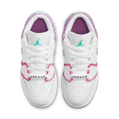Air Jordan (gs)  1 Low Se 'knit' In White