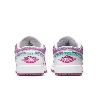 Air Jordan (gs)  1 Low Se 'knit' In White