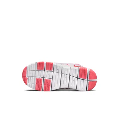 Nike (gs)  Dynamo Free Athleisure Casual Sports Shoe Pink In Multi