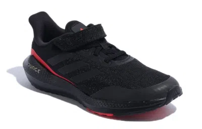 Adidas Originals (ps) Adidas Eq21 Run Velcro J 'black Vivid Red' In Multi