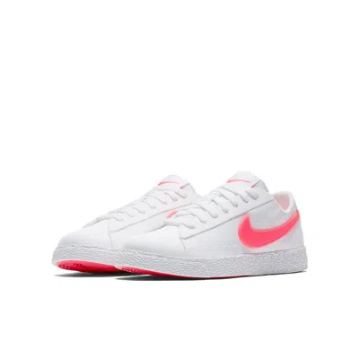 Nike (gs)  Blazer Low Pop 'white Rush Pink'
