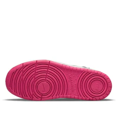 Nike (ps)  Court Borough Low 2 Se 'white Pink Prime Metallic Pewter'