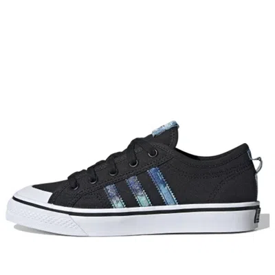 Adidas Originals (gs) Adidas Nizza J 'black Blue'