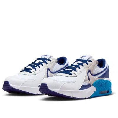 Nike (gs)  Air Max Excee 'white Deep Royal Blue'