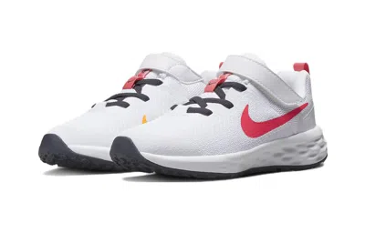 Nike (ps)  Revolution 6 Next Nature 'white Grey Yellow'