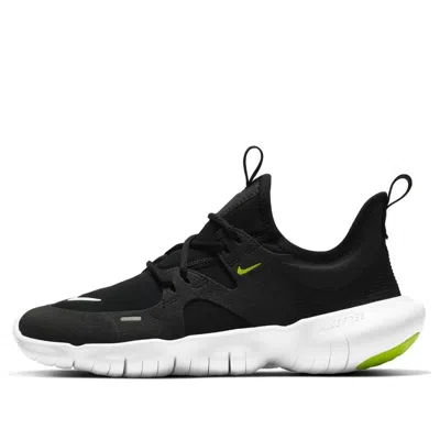 Nike (gs)  Free Rn 5.0 'anthracite' In Black