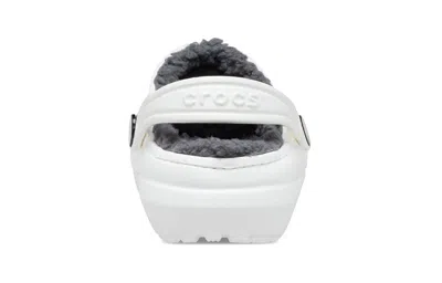 Crocs Kids  Classic Clog Sports Sandals 'white Grey' In Gray