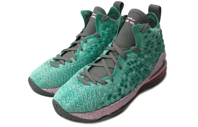 Nike (gs)  Lebron 17 'south Beach' In Green