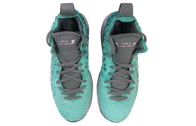Nike (gs)  Lebron 17 'south Beach' In Green