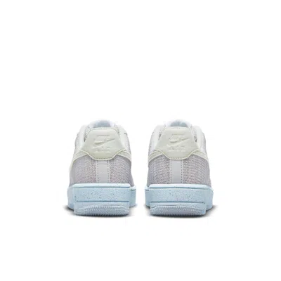 Nike (gs)  Air Force 1 Crater Flyknit 'white Chambray Blue'