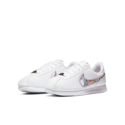 Nike (gs)  Cortez Se 'fuzzy Floral Print' In White