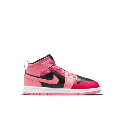 Air Jordan (ps)  1 Mid 'coral Chalk'