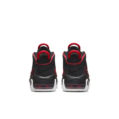 Nike (ps)  Air More Uptempo 'red Toe' In Black