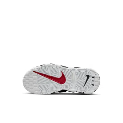Nike (ps)  Air More Uptempo 'red Toe' In Black