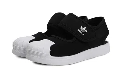 Adidas Originals (ps) Adidas Superstar 360 Sandals J 'black White'