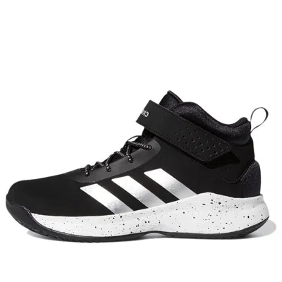 Adidas Originals (ps) Adidas Cross Em Up 5 Wide Slip On 'core Black Silver Metallic Footwear White'