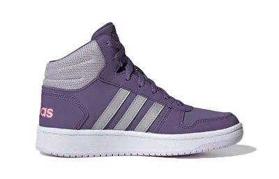 Adidas Originals (gs) Adidas Hoops 2.0 Mid 'purple'