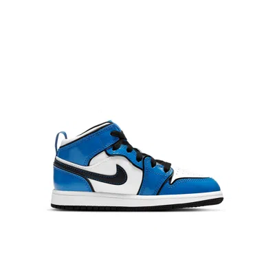 Air Jordan (ps)  1 Mid Se 'signal Blue'