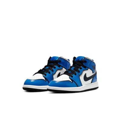 Air Jordan (ps)  1 Mid Se 'signal Blue'