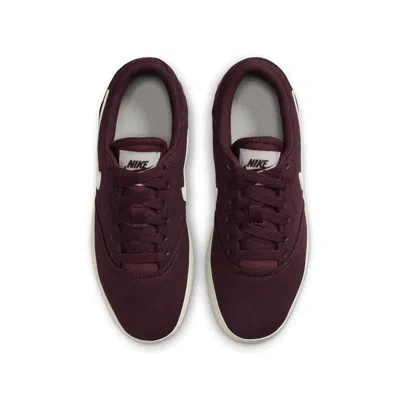 Nike (gs)  Sb Check Canvas 'burgundy Crush'