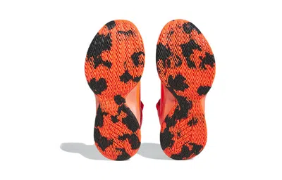 Adidas Originals (gs) Adidas Cross Em Up 5 Wide J 'solar Red Black' In Multi