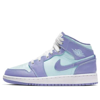 Air Jordan (gs)  1 Mid 'purple Pulse'