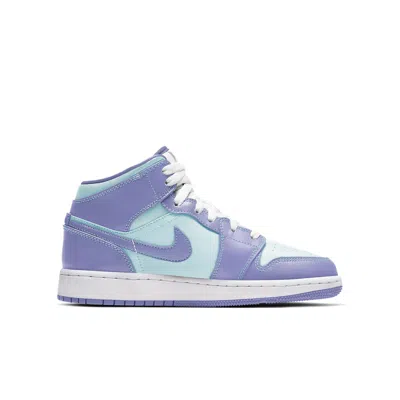 Air Jordan (gs)  1 Mid 'purple Pulse'