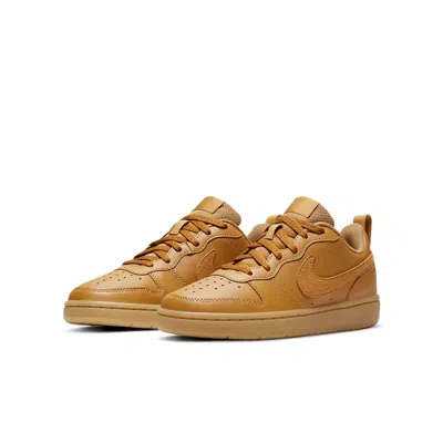 Nike (gs)  Court Borough Low 2 'wheat Brown'