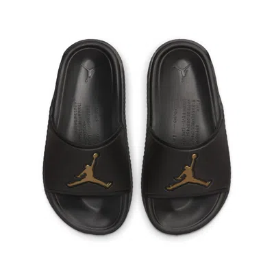 Air Jordan (gs)  Jumpman Slide 'black Metallic Gold'