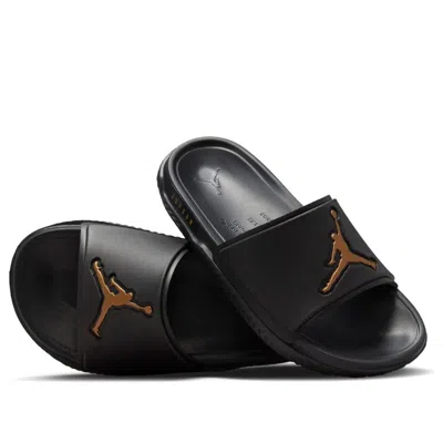 Air Jordan (gs)  Jumpman Slide 'black Metallic Gold'