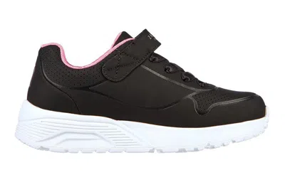 Skechers (gs)  Uno Lite 'black Pink'