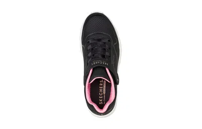 Skechers (gs)  Uno Lite 'black Pink'