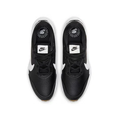 Nike (gs)  Varsity Leather 'black White'