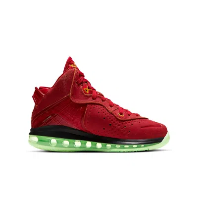 Nike (gs)  Lebron 8 'empire Jade' In Red