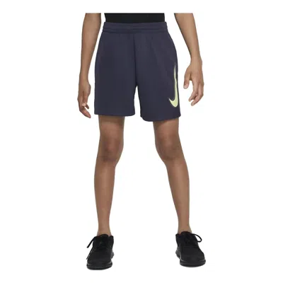 Nike (ps)  Dri-fit Graphic Training Shorts 'blue'