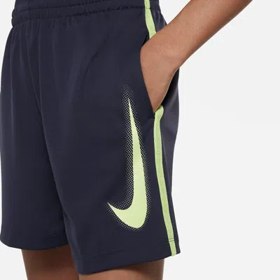 Nike (ps)  Dri-fit Graphic Training Shorts 'blue'