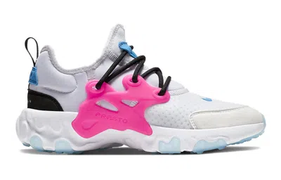 Nike (gs)  React Presto 'white Hyper Pink'